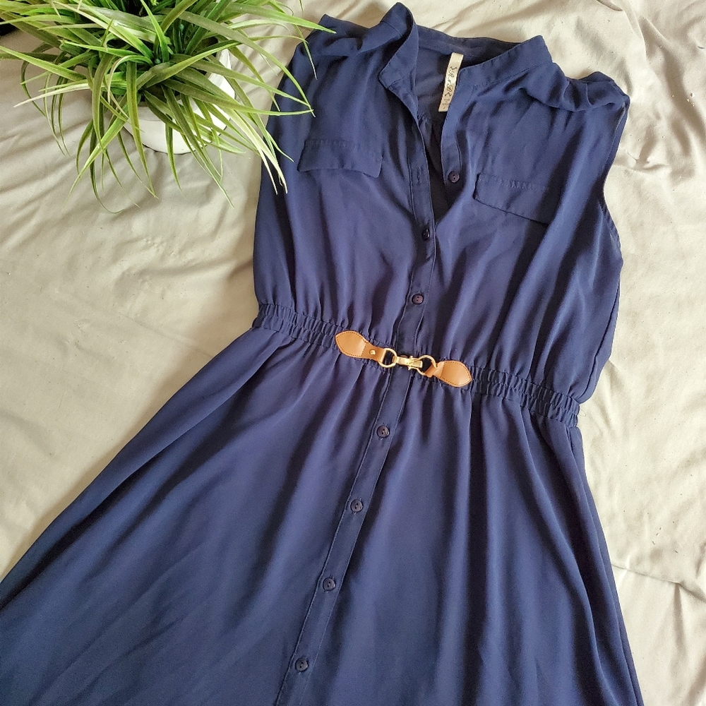 Dark Blue Dress
